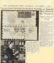 Johnston's Zeppelin mail story